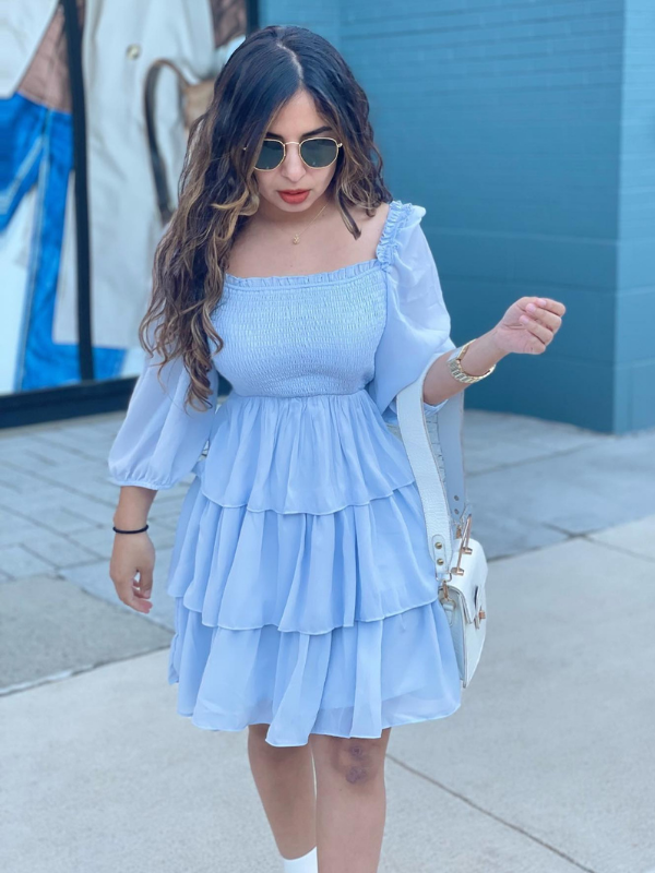 Ruffle sundress hotsell