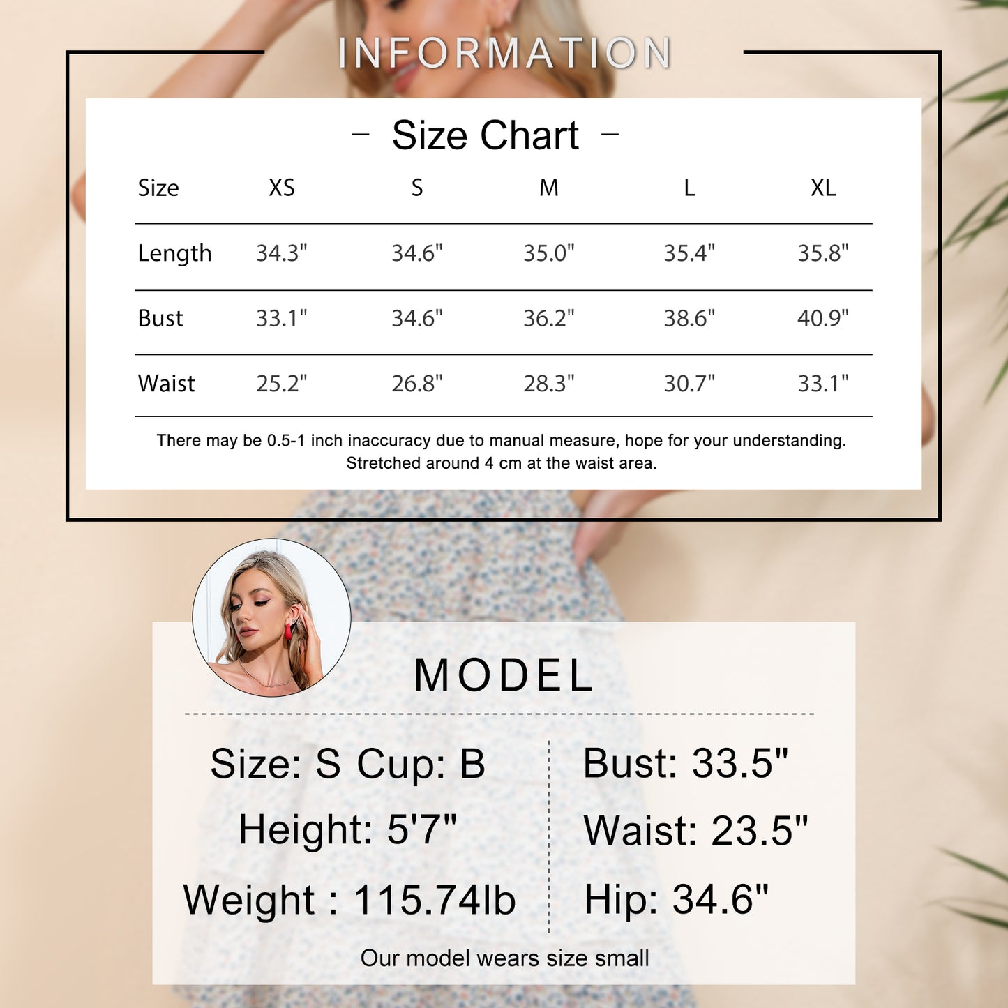 Exlura Women’s Square Neck Sleeveless Cami Ruffle Dress Spaghetti Strap Tie Back Floral Backless Tiered Midi Dress