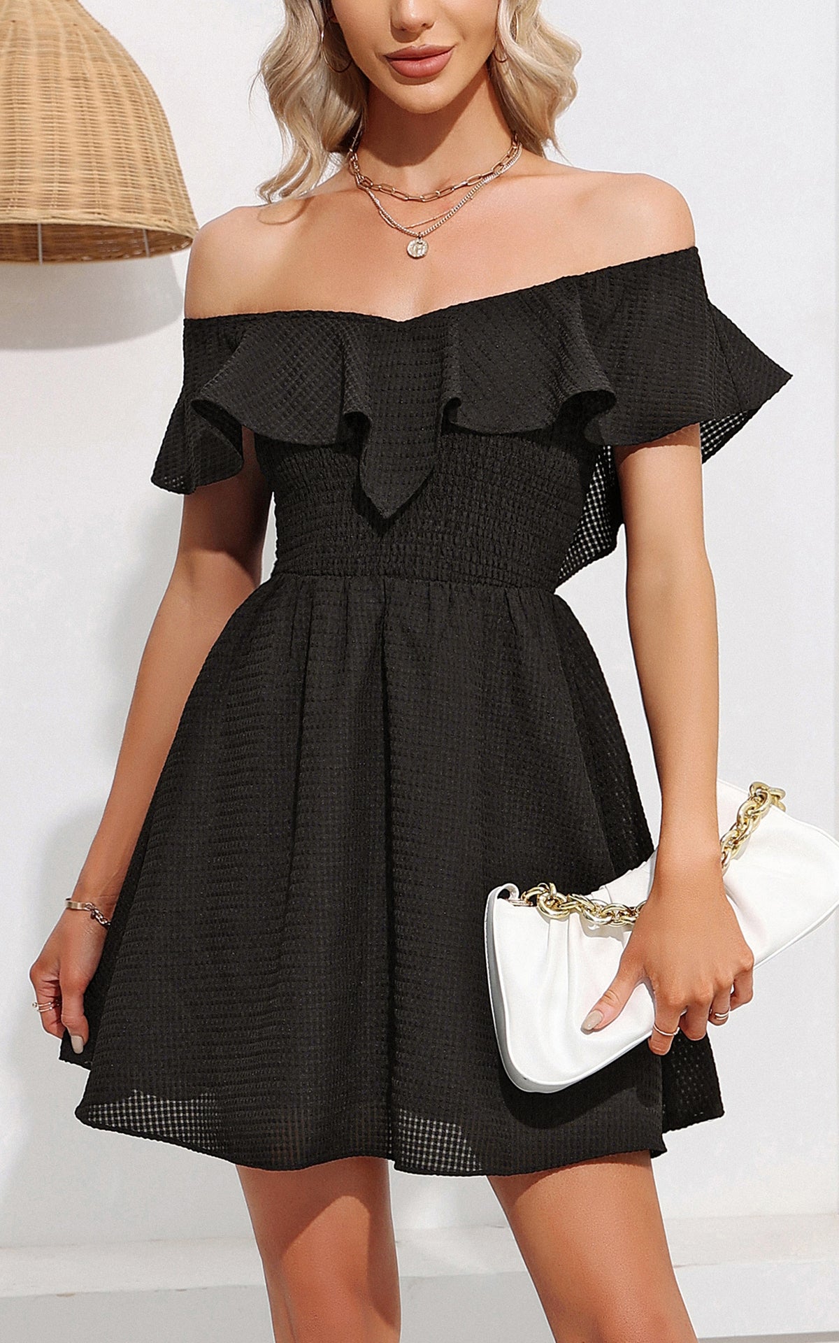 Summer Mini Sundress - Wedding Guest Party Dress