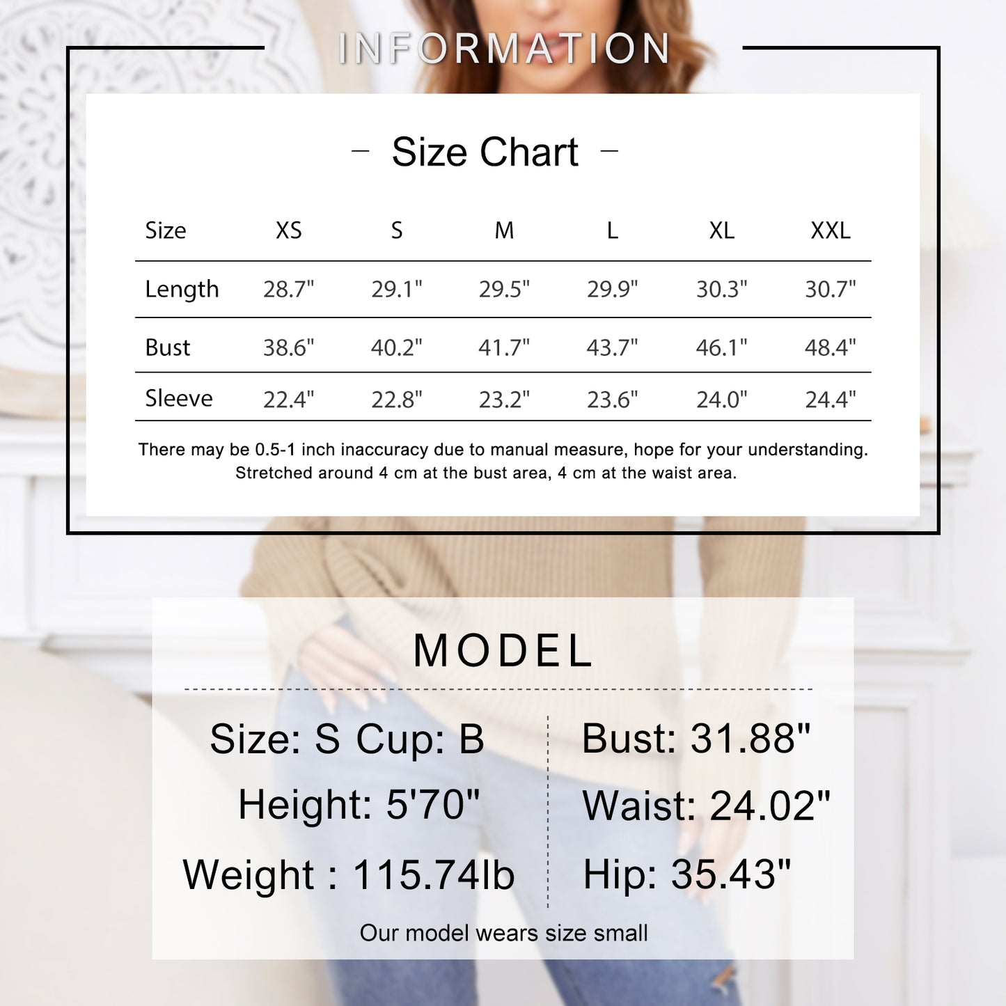 EXLURA Women’s Criss Cross Long Oversized Sweater Crew Neck Cold Shoulder Long Sleeve Pullover Sweater Knit Casual Trendy Tops