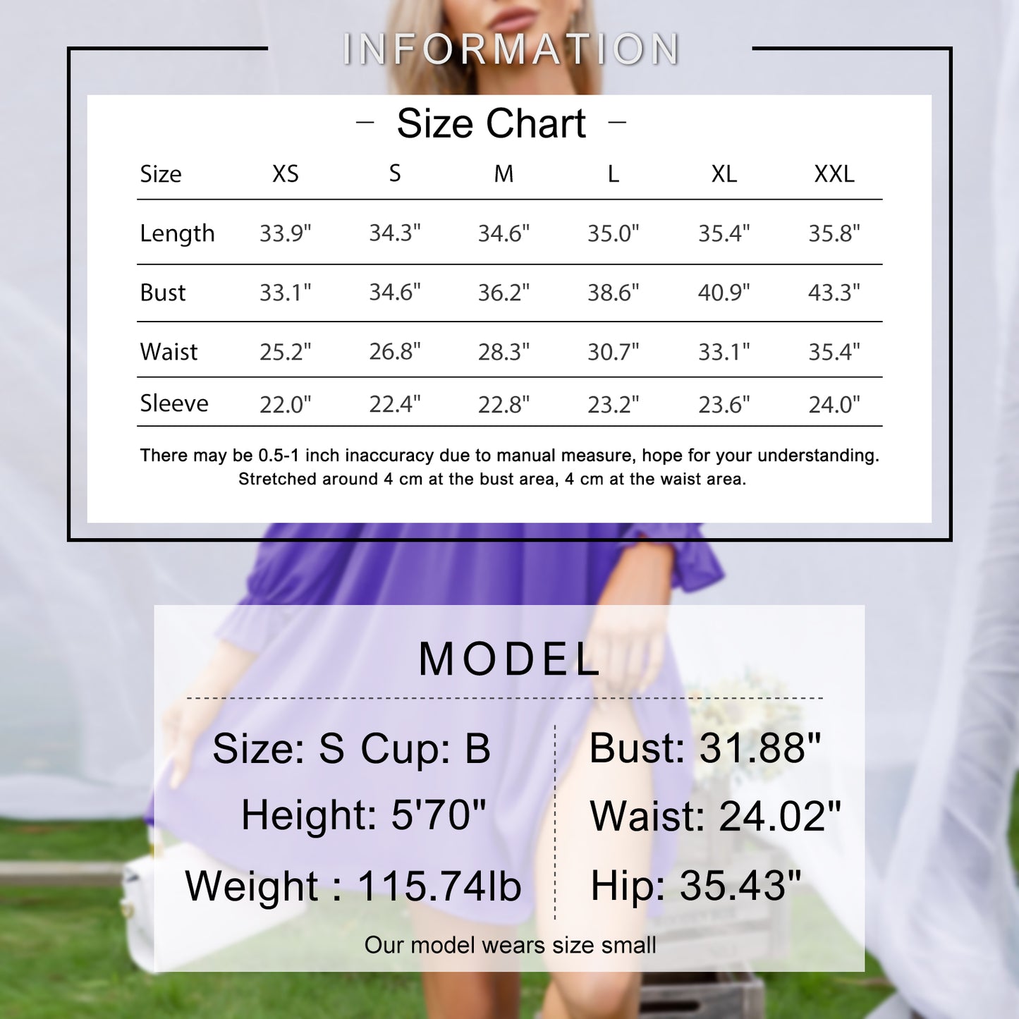 EXLURA Women’s Drawstring Mini Dress Sweetheart Neckline Smocked Flowy Dress Puff Long Sleeve Ruffle Cute Wedding Guest Dress