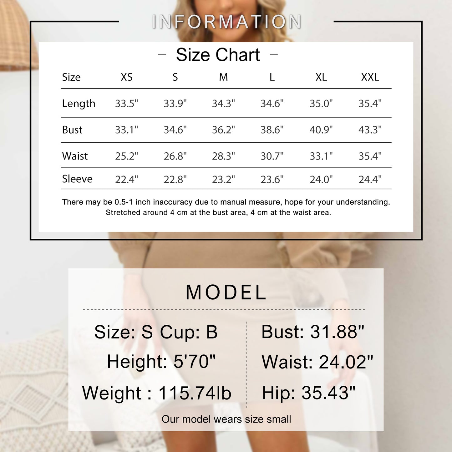 EXLURA Women’s Bodycon Pullover Sweater Dress Knit Backless Square Neck Long Lantern Sleeve Dress Sexy Mini Party Dress