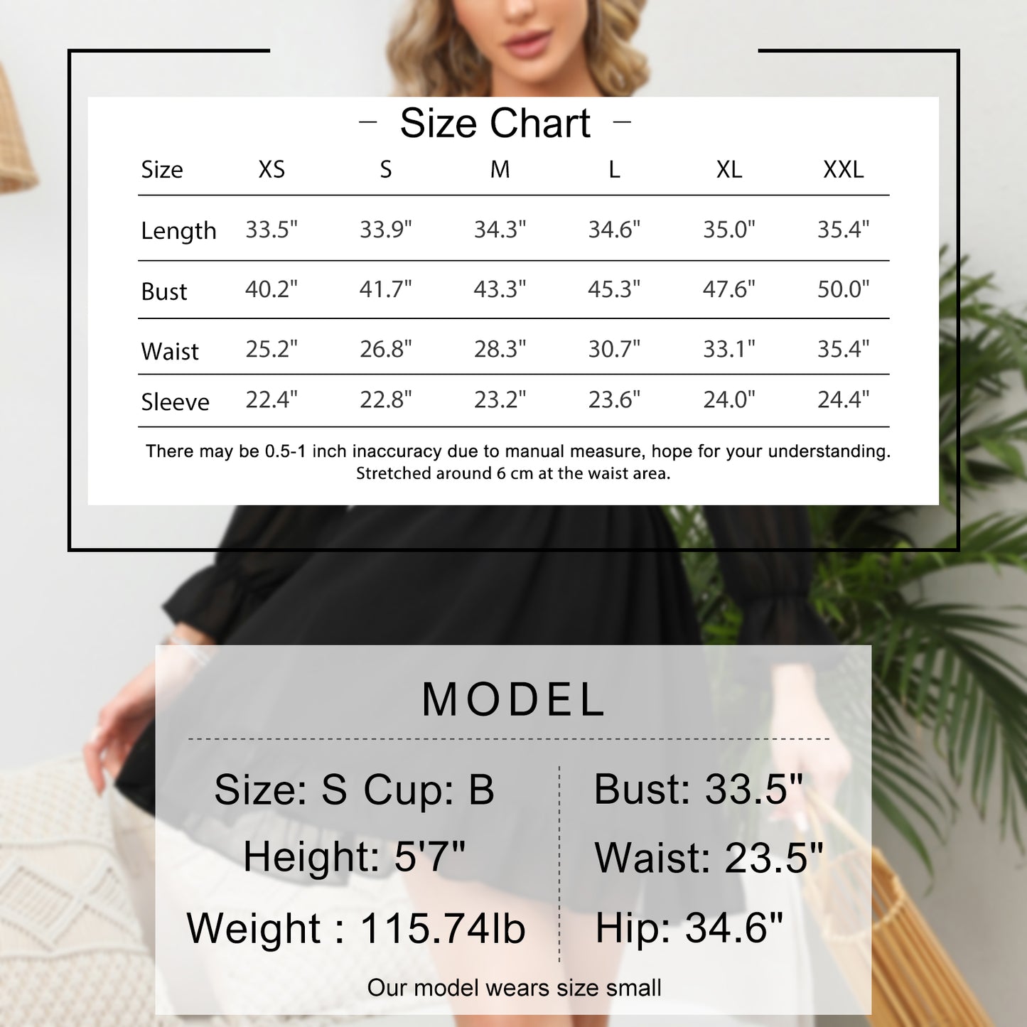 EXLURA Women's Wrap Bodycon Mini Dress Drawstring V Neck Long Lantern Sleeve Ruched Knit Sexy Bandage Cocktail Party Dresses