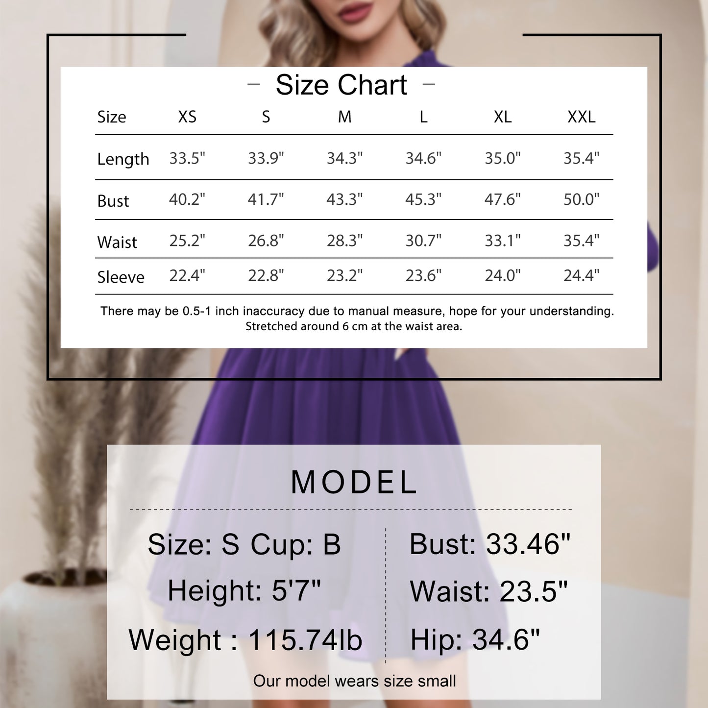 EXLURA Women's Wrap Bodycon Mini Dress Drawstring V Neck Long Lantern Sleeve Ruched Knit Sexy Bandage Cocktail Party Dresses