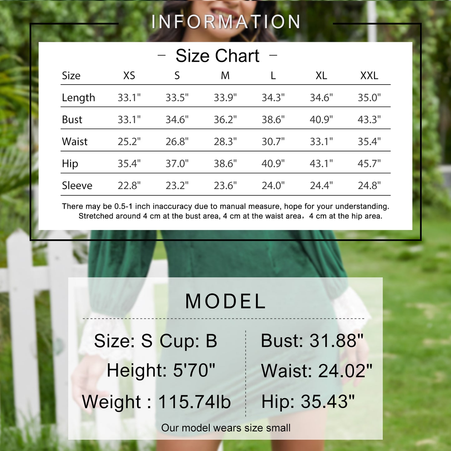 Exlura Women’s Lace Ruffle Velvet Mini Dress Square Neck Long Lantern Sleeve Victorian Dress Club Cocktail Party Bodycon Dress