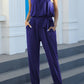 Jumpsuits - Halter Neck Sleeveless High Waist Summer Rompers