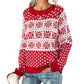 Exlura Unisex Patterns Reindeer Ugly Christmas Sweater