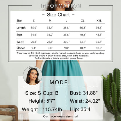 Exlura Women’s Off Shoulder Elegant Short Dress Ruched Drawstring Smocked Short Puff Sleeve High Waist Mini Dress