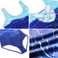 Exlura Women's Crisscross One Piece Swimsuit Athletic Training Swimwear Vintage Bathing Suit