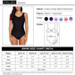 Exlura Women's Crisscross One Piece Swimsuit Athletic Training Swimwear Vintage Bathing Suit