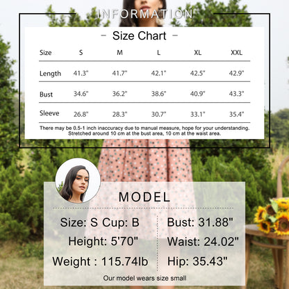 Exlura Women’s Polka Dot Vintage Boho Dress Square neck Smocked Tiered Tie Shoulder Sleeveless Strappy Floral Maxi Dress