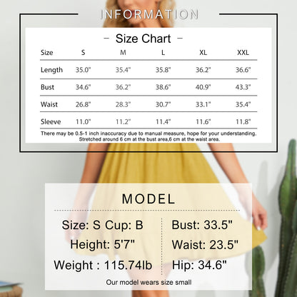 Exlura Women’s High Waist Square Neck Mini Dress Off Shoulder Smocked Puff Short Sleeve Summer Short Ruffle Dress