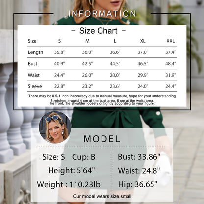 EXLURA Womens Off Shoulder Sweater Dresses Boat Neck Long Sleeve Knitted Tie Wasit Bowknot Pullover Mini Dress