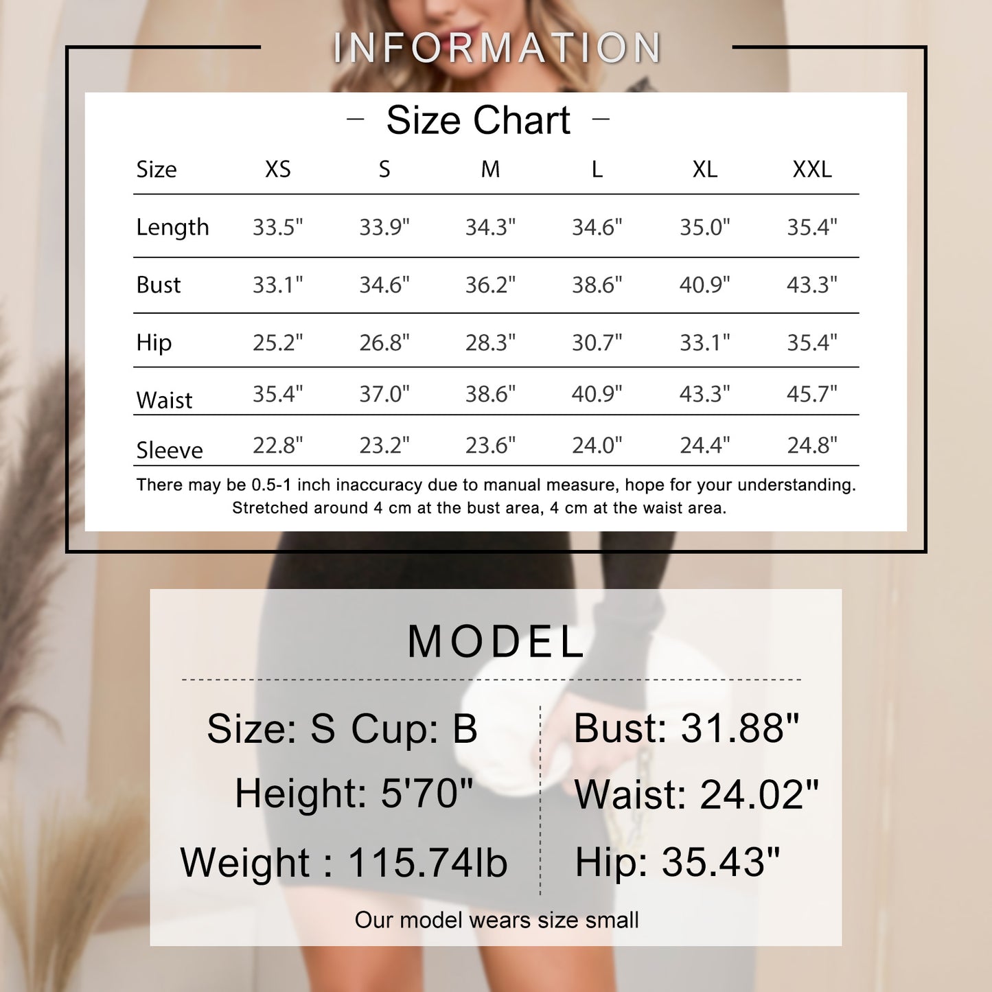 EXLURA Womens Lace Patchwork Ruffle Bodycon Dress V Neck Long Sleeve Knit Pullover Sweater Dress Sexy Mini Dress For Wedding Cocktail Party