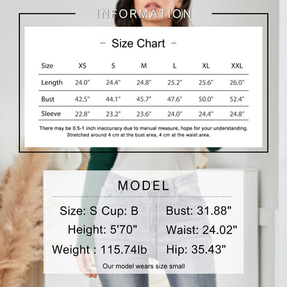 EXLURA Women’s Color Block Pullover Sweater Mock Neck Slim Fitted Long Sleeve Turtleneck Casual Trendy Tops Jumpers