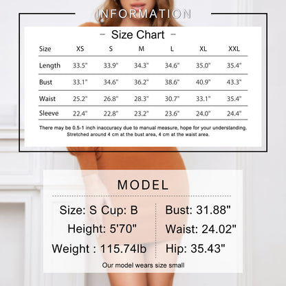 EXLURA Women’s Bodycon Pullover Sweater Dress Knit Backless Square Neck Long Lantern Sleeve Dress Sexy Mini Party Dress