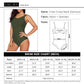 Exlura Women's Crisscross One Piece Swimsuit Athletic Training Swimwear Vintage Bathing Suit